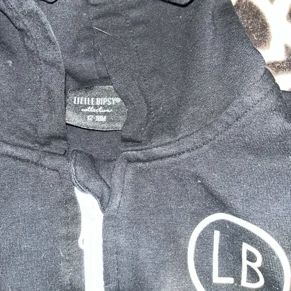 Little Bipsy 12-18 Month Classic Zip Logo Hoodie - Picture 2 of 3
